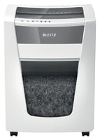 Leitz IQ Office Pro P5 micro-cut versnipperaar, 15 vellen, 30 liter, vernietigt: Papier, nietjes, paperclips