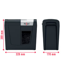 Papiervernietiger Rexel Secure MC3 P5 snippers 2x15mm