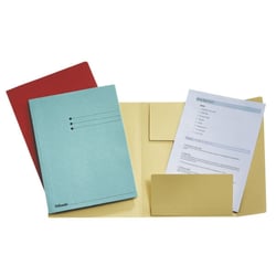 Stofklepmap Esselte A4 275g assorti/pk50