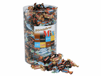 Candybar Mars Mini mixed bx 3kg artikel afbeelding