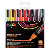 Lakmarker Uni Posca 1,8-2,5mm assor/ pk8