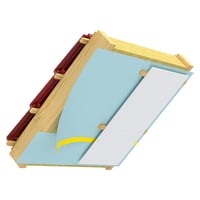 AirSeal Indoor 60mmx25 Papier Geel