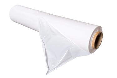 LDPE Verpakkingsfolie 1000mm x 500meter, dikte 50 micron, wit