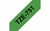 Brother TZe tape voor P-Touch 24 mm, zwart op groen