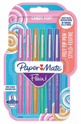 FINELINER PAPER MATE FLAIR CANDY POP 1.0MM ASSORTI artikel afbeelding