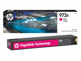Inktcartridge HP F6T82AE 973X rood