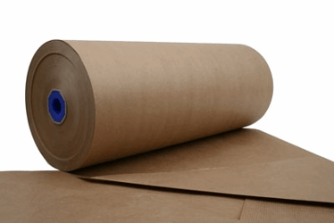 Pakpapier Rol 120cm breed 70 gr Natronkraft 343 mtr/rol [Pallet] artikel afbeelding