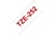 Brother TZe tape voor P-Touch 24 mm, rood op wit