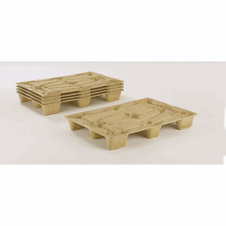 Pershout-pallet l x b = 1200x800 mm, met 9 poten draagvermogen 1250 kg, VE = 10 stuks artikel afbeelding