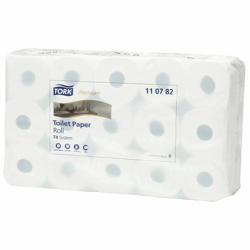 Toiletpapier, standaardrol tissue, 3 lagen, wit, VE = 30 rollen à 250 vellen vanaf 1 VE