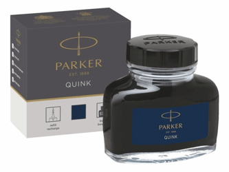 VULPENINKT PARKER 57ML PERMANENT BLAUW/ZWART  artikel afbeelding