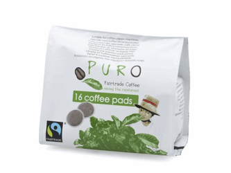 Koffiepads Puro Fairtrade /pk16 artikel afbeelding