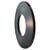 Staalband zwart gelakt EW, Enkelvoudige Europese wikkeling 12 mm. breed. Zwart