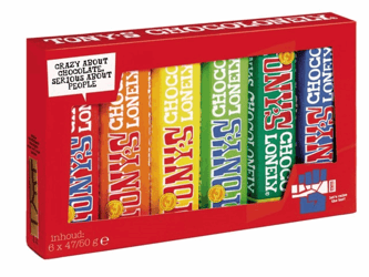 CHOCOLADE TONY'S CHOCOLONELY 47/50GR ASS artikel afbeelding