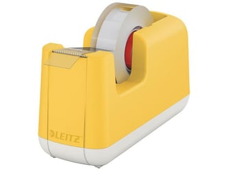 Leitz Cosy Plakbandhouder met 1 rol plakband, Warm geel artikel afbeelding