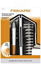Snijmes Fiskars Premium Precision 6delig artikel afbeelding