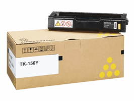 KYOCERA Toner TK150Y geel (verpakking/1 stuks)