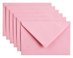 Envelop Papicolor C6 114x162mm Babyroze