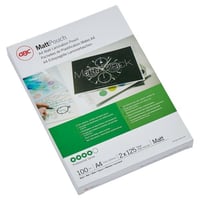 Lamineerhoes GBC Matt™ niet-reflecterend foliedikte 125 µm, VE = 100 stuks voor formaat A4