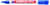 Edding Permanent marker 400 0,75 - 1 mm, blauw (pak 10 stuks) artikel afbeelding