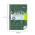 Notitieboek Pukka Jotta A5 ruit 5x5mm 110 pagina's 80gr groen