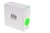 Etiket Rillprint 35mm 500st op rol fluor groen