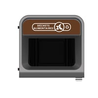 Configure Recyclingstation GFT BE FR 87 ltr, Rubbermaid