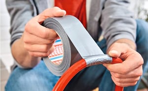 Reparatietape Tesa 56389 universeel 50mmx50m zilvergrijs