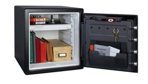 Kluis Master Lock brandvrij en waterdicht electronisch combi-slot XL zwart