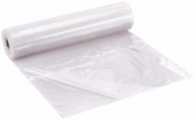 Krimpfolie 6 mtr x 50 mtr, 41,40 Kg per rol, dikte 150 mu, kleur transparant artikel afbeelding
