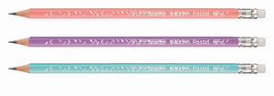 Potlood Maped Black'peps pastel HB met gum display-koker à 72 stuks assorti
