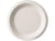 Bord suikerriet 23cm wit/pk50