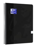 Spiraalblok Oxford Touch A4 ruit 5mm 70vel zwart