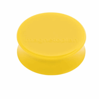 Ergonomische magneet Ø 34 mm (Kleur: Geel)