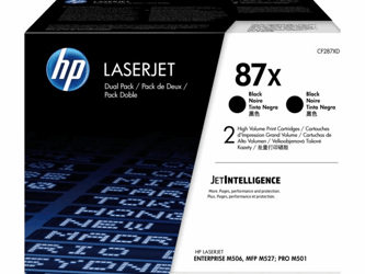 TONERCARTRIDGE HP 87X CF287XD 18K ZWART artikel afbeelding