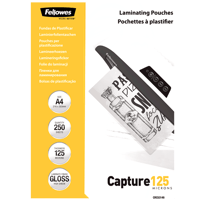 Premium kwaliteit lamineerhoezen - 125 micron A4 250 pak