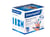 Waterafstotende blauwe pleister Detectaplast assorti