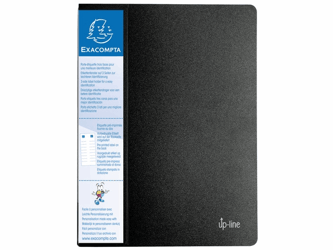 Showalbum Exacompta A4 80 tassen zwart (verp/ 8 st) artikel afbeelding