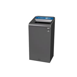 Afvalbak voor kringloopmateriaal Configure™ inhoud 125 l roestvast staal