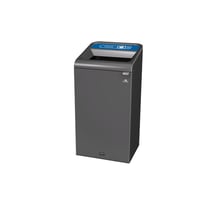 Afvalbak voor kringloopmateriaal Configure™ inhoud 125 l roestvast staal