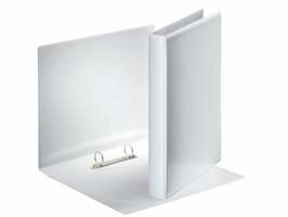 PresentatiePresentatieringband Esselte Essentials panorama A4 2-rings O-mechaniek 25mm wit