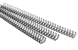 Draadrug GBC 8mm 34-rings A4 zilver 100 stuks