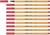 Fineliner STABILO point 88/47 roestig rood