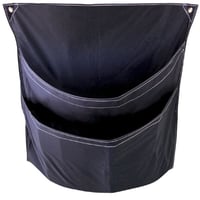 Racksack® voor transportwagens met 2 vakken blauw, VE = 5 stuks