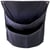 Racksack® voor transportwagens met 2 vakken blauw, VE = 5 stuks