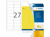 ETIKET HERMA 5140 63.5X29.6MM GL 540ST artikel afbeelding