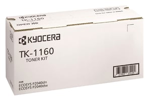 KYOCERA TK 1160 Toner, Single Pack, Zwart