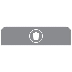 Configure Recyclingstation Paneel Rest FR 125 ltr, Rubbermaid