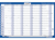 Jaarplanner 2022 Legamaster 60x90cm horizontaal oprolbaar artikel afbeelding