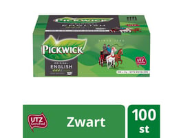 Pickwick Zwarte thee grootverpakking Engelse Melange (pak 100 stuks)